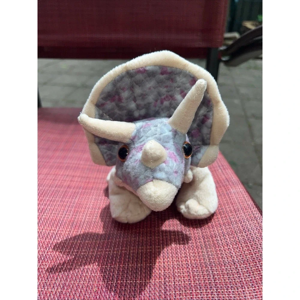 Triceratops Dinosaur‎ soft plush toy 8